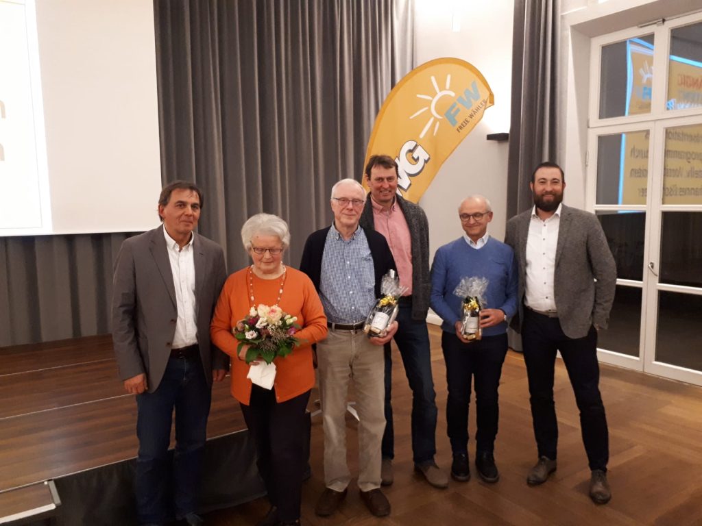 Kandidatenvorstellung PWG Mertingen in Mertingen