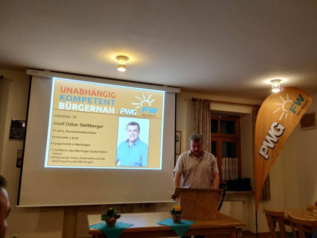 Kandidatenvorstellung PWG in Heissesheim