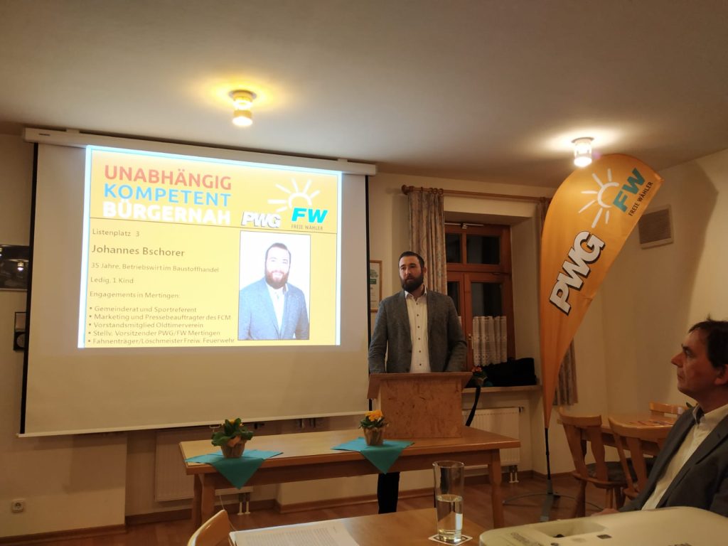 Kandidatenvorstellung PWG in Heissesheim