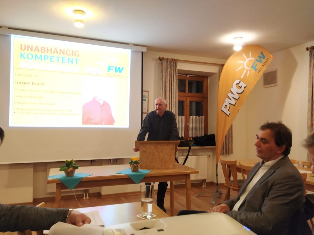 Kandidatenvorstellung PWG in Heissesheim