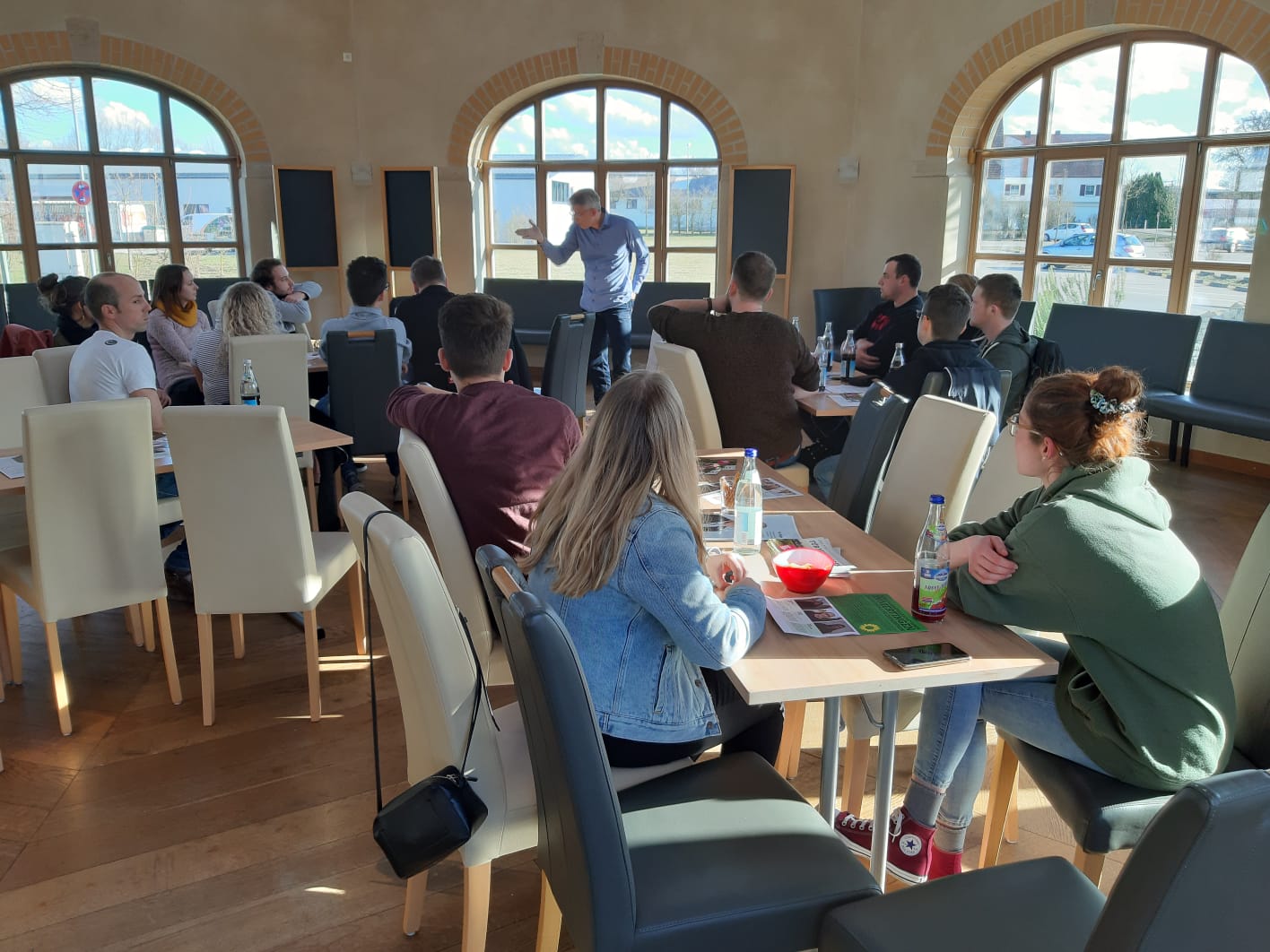 Veranstaltung mit den Jungwählern