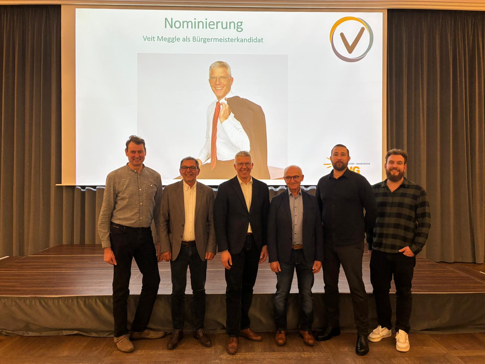PWG Mertingen nominiert Veit Meggle einstimmig als Bürgermeisterkandidaten